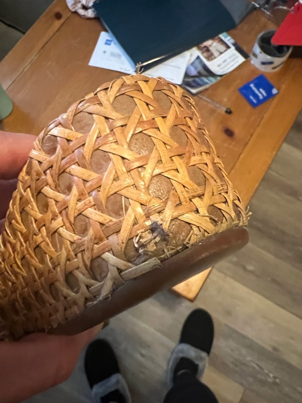 Prada Brown Woven Espadrille Sandals - Picture 10 of 10